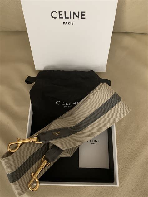 celine box on strap|Celine bag strap replacement.